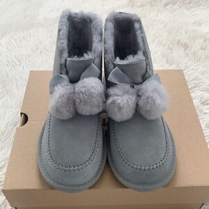 UGG Kallen genuine shearling line bootie slipper